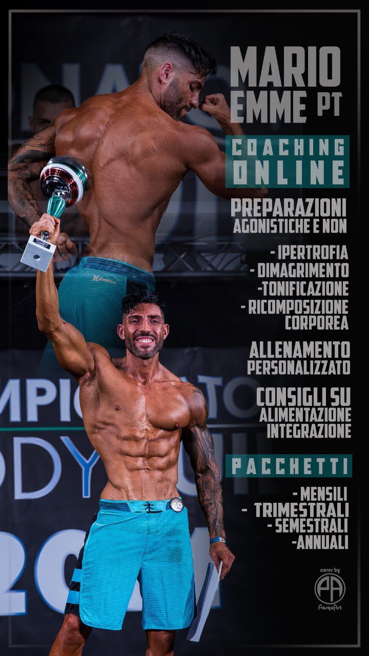 Mario Mattei — coaching online: preparazioni, ipertrofia, dimagrimento, ricomposizione